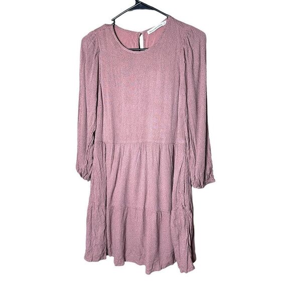 Abercrombie & Fitch Tiered Long Sleeve Dress Size Small - Picture 1 of 7